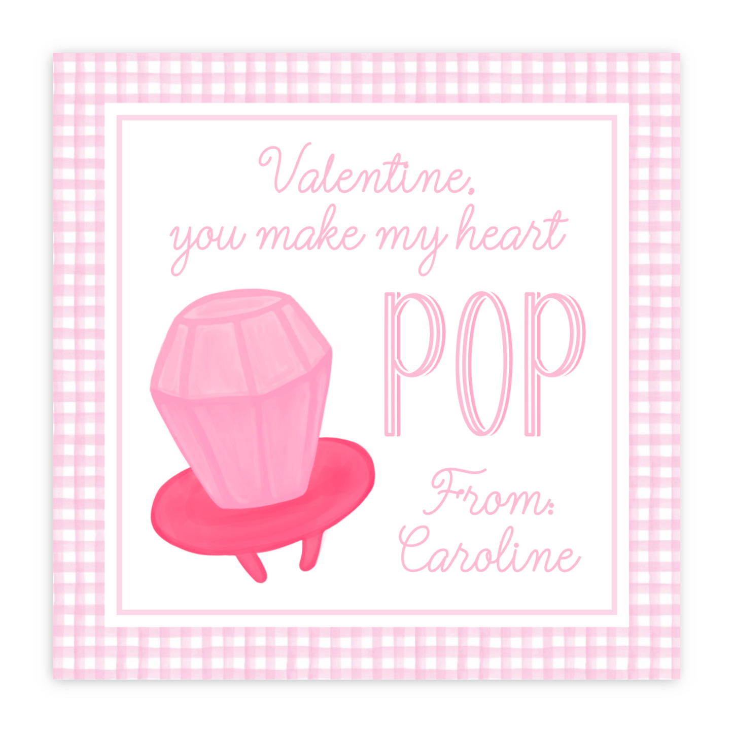 Gem Pop Valentine