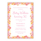 Bright Floral Birthday Invitation