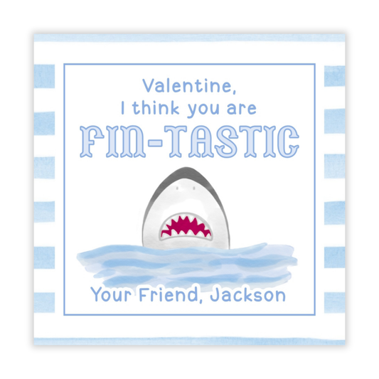 Shark Valentine (Blue)