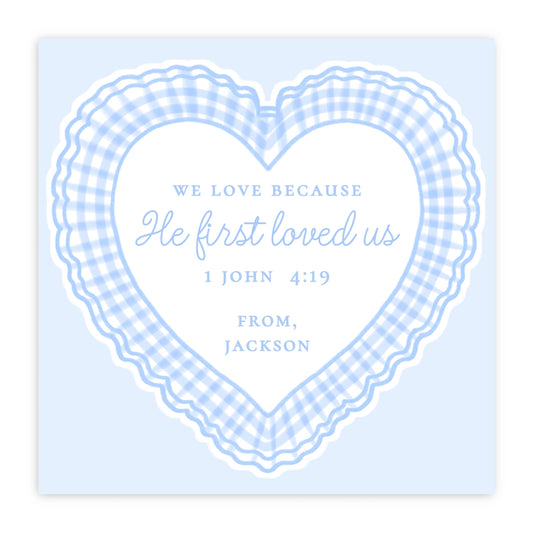 Scripture Valentine (Blue)