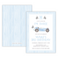 Race Car 3rd Birthday Invitations