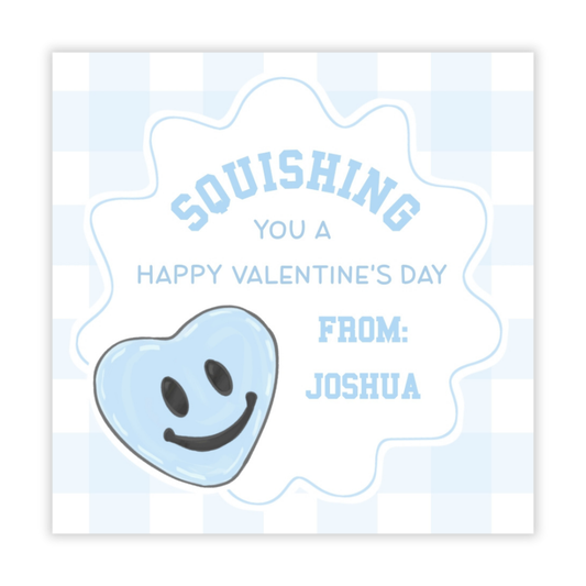 Squishy Valentine (Blue)