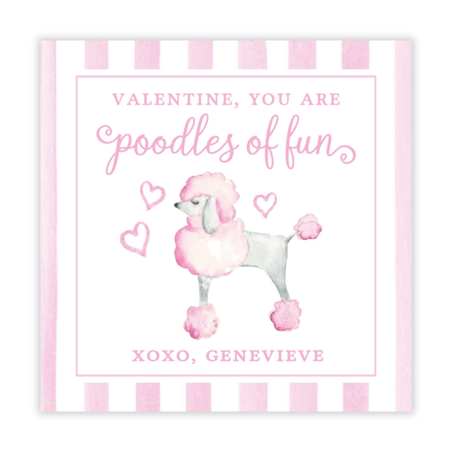 Poodle Valentine