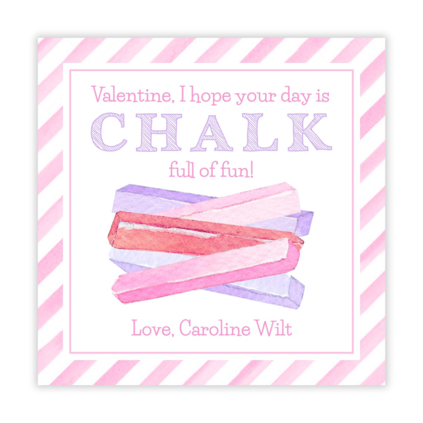 Chalk Valentine (Pink)