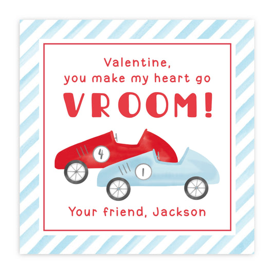 Wooden Car Valentine