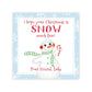 Kids Christmas Gift Tag - Snow Much Fun (Blue)