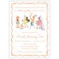 Costume Party Invitations (Orange)