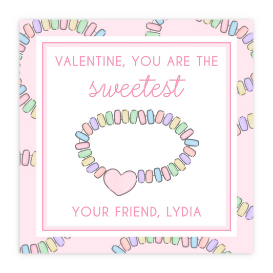 Candy Bracelet Valentine