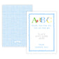 PRINTABLE Teacher Gift Card Holder - ABC, Blue