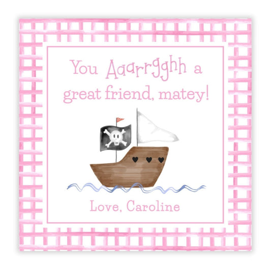 Pirate Valentine (Pink)