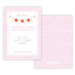 PRINTABLE Teacher Gift Card Holder - Gingham, Pink