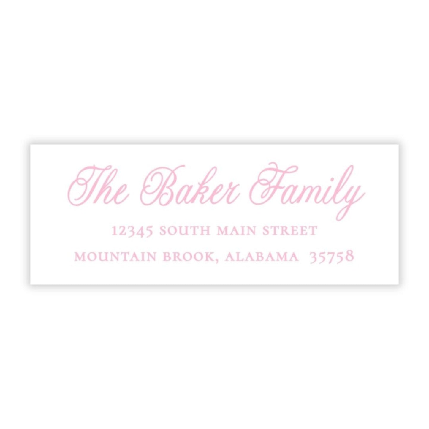 Christmas Address Labels - Festive Nativity, Pastel (Pink)