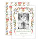 Christmas Photo Card - Festive Twelve Days (Garland) (Portrait)