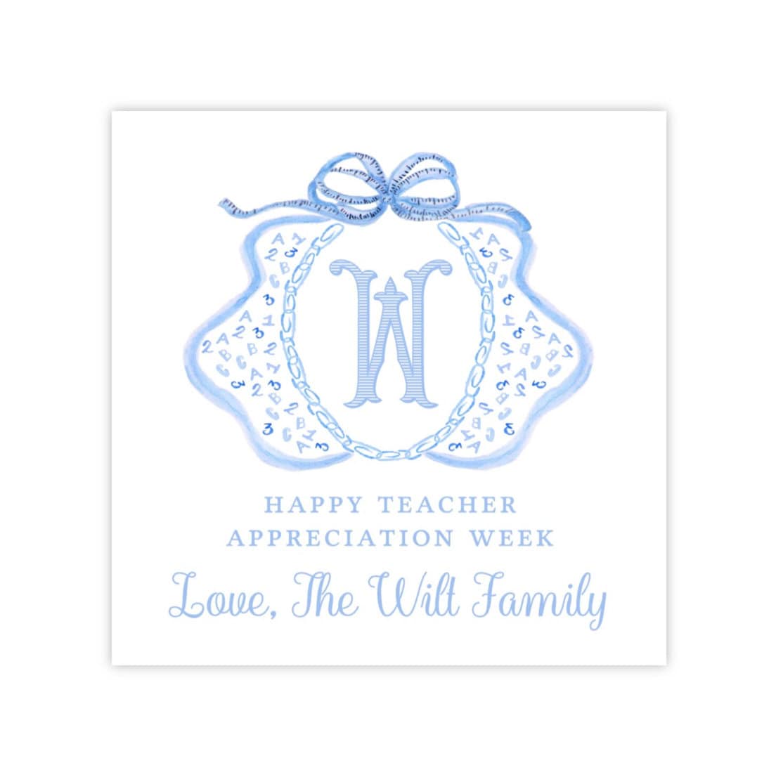 PRINTABLE Teacher Appreciation Gift Tag